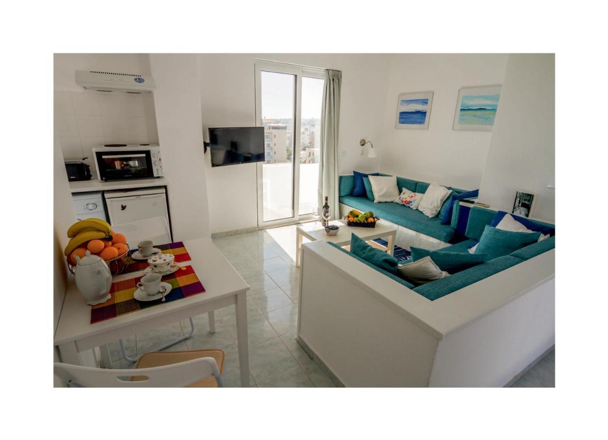 דירות Rhodes City Castle Panoramic View Penthouse Near The Old Town מראה חיצוני תמונה